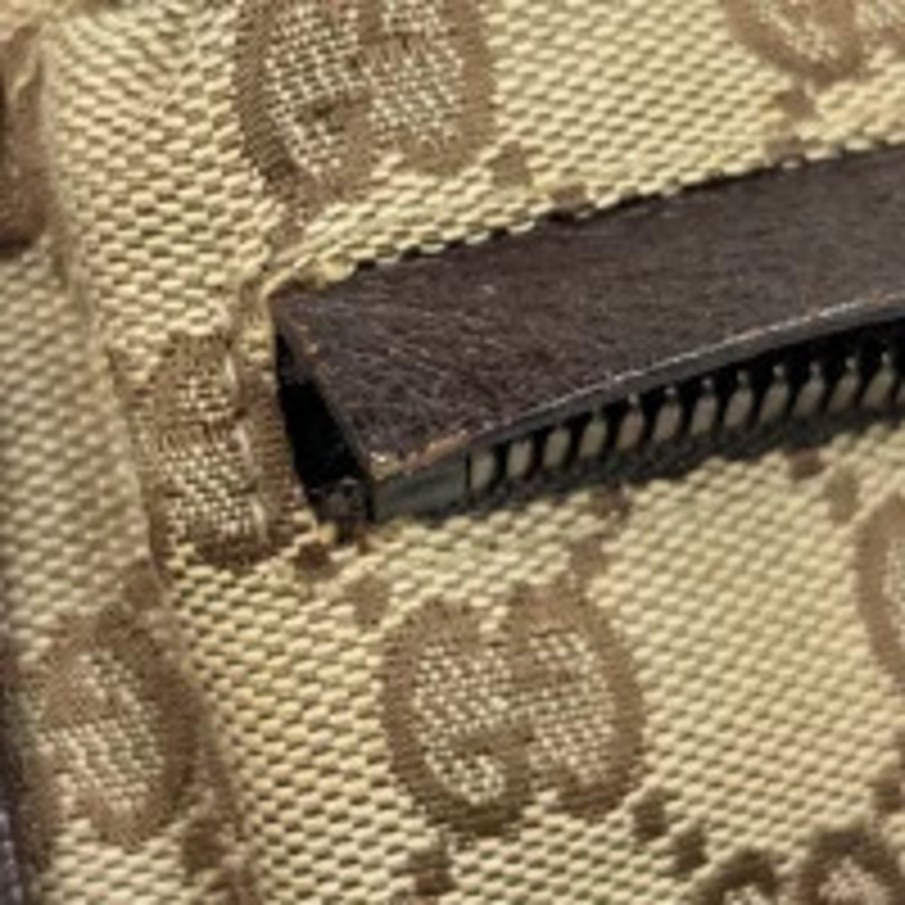 Gucci brown Belt Clutch waist GG canvas Crossbody Body bag Bum - Picture 4 of 6